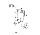 Kenmore 153337263 gas water heater diagram