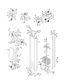 Shroud/backrest/top frame/weight