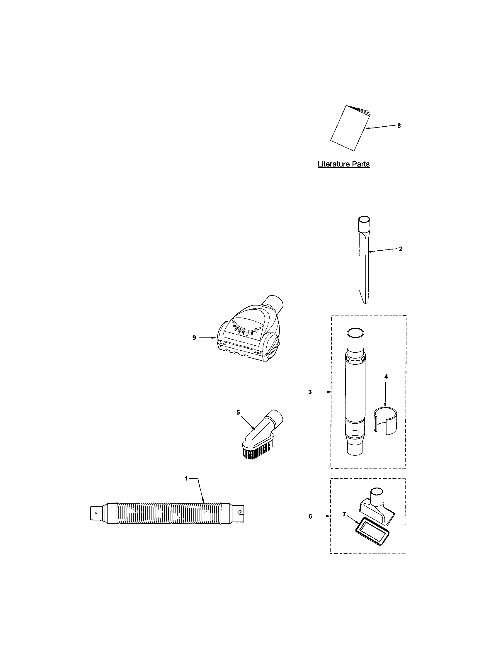 Hose and attachment
