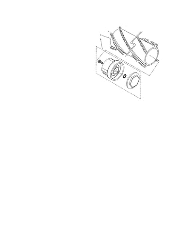Agitator and end cap