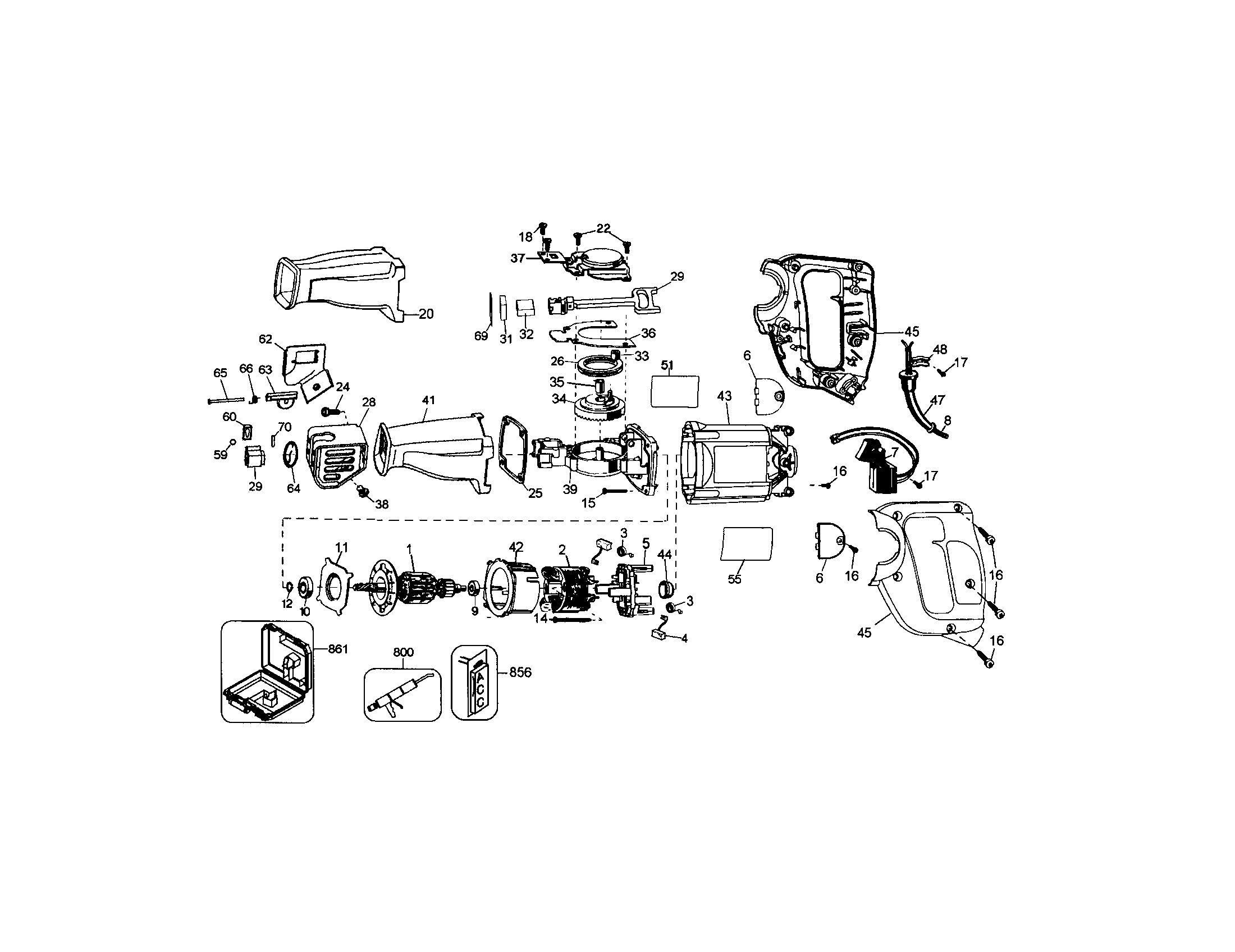 Reciprocating saw
