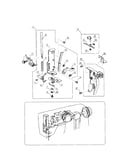 Presser bar base plate unit
