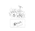 Kenmore 38515108200 feed bar shaft/feed lifting pin diagram