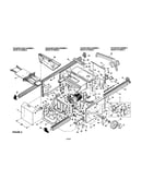 Motor/gearshaft/cabinet panel