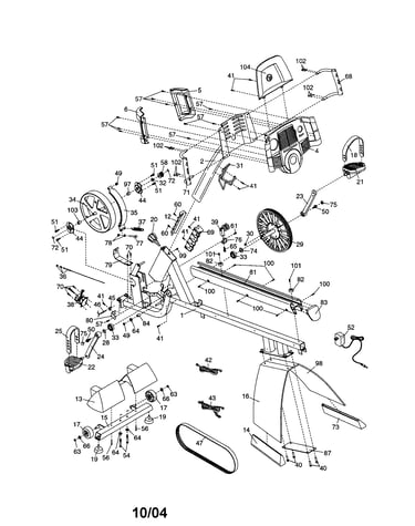 Frame/console/stabilizer
