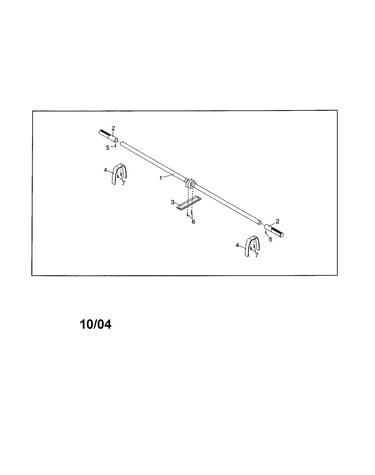 Crossbar/cover plate