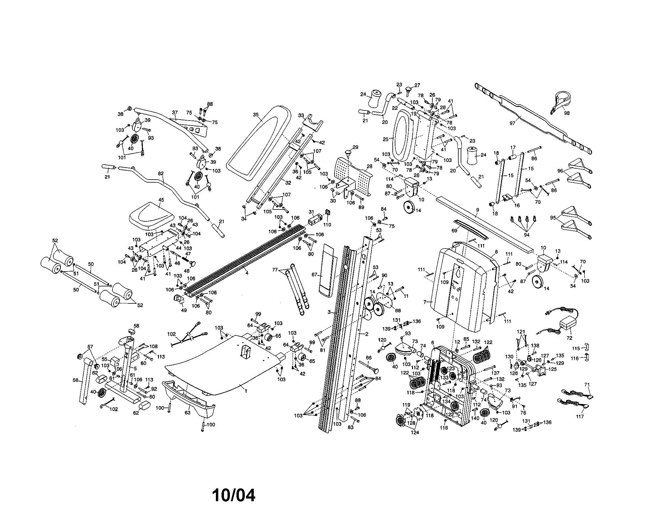 Weight system assembly