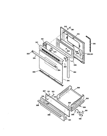 Door and drawer parts