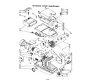 Kenmore 1162365190 body/canopy cover/motor diagram