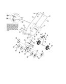 Lower cultivator parts