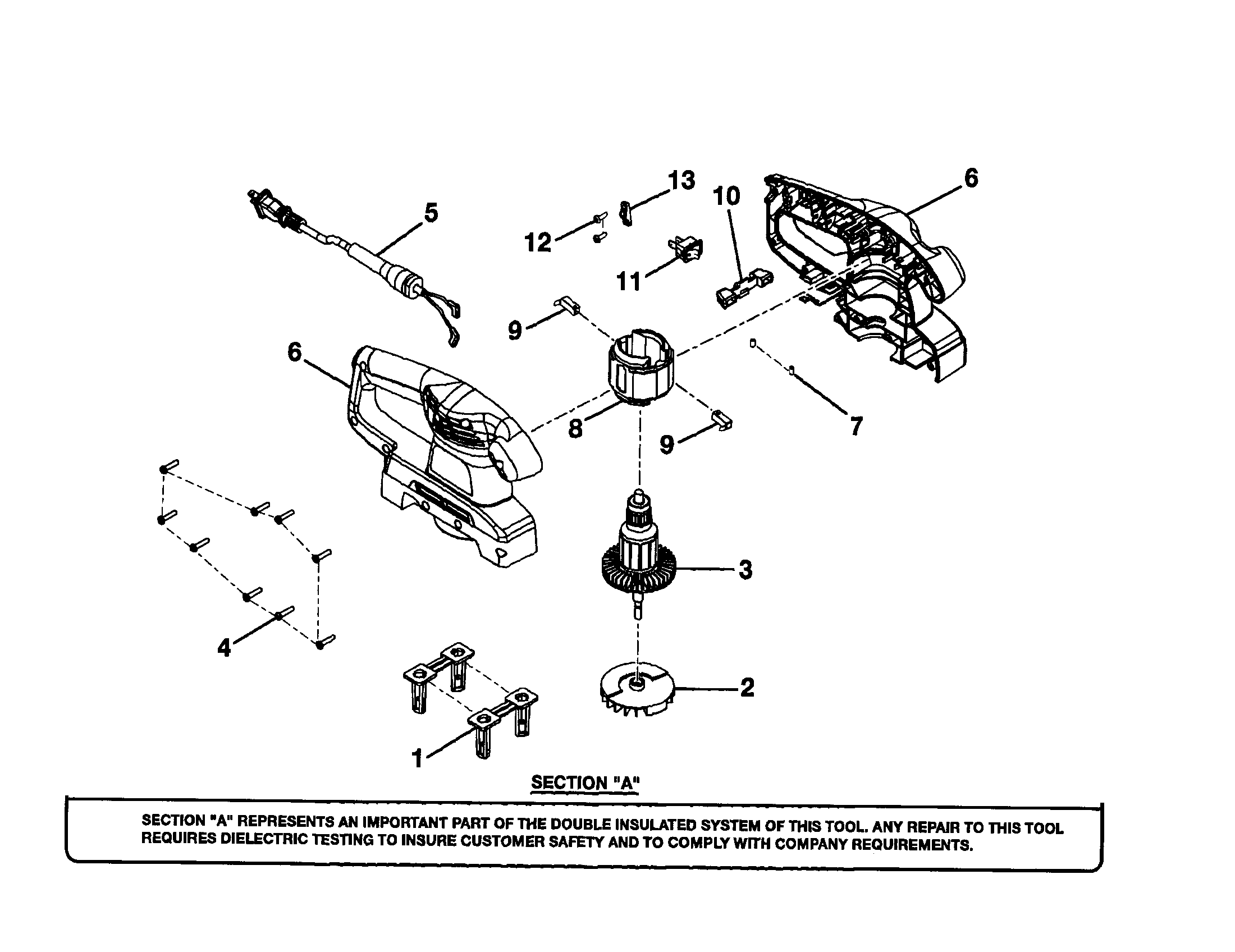FAN/HOUSING/ARMATURE