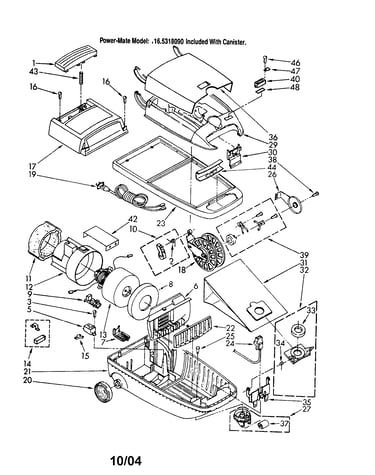 Canopy/body/wheels
