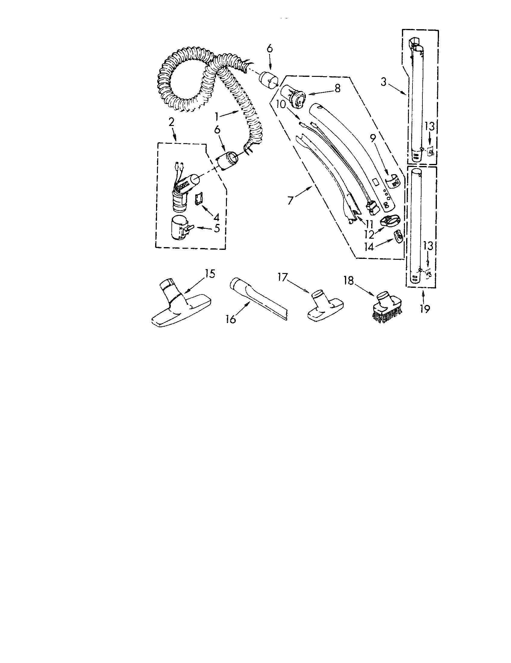 Hose and attachments