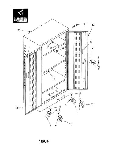 Tall gearbox parts