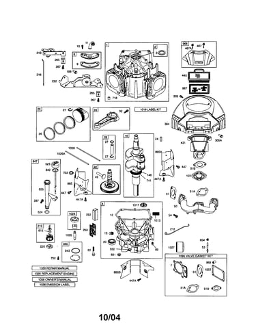 Cylinder/crankshaft