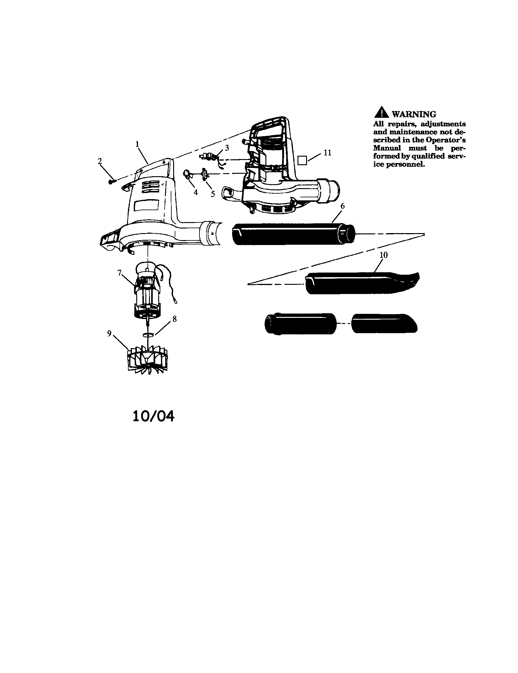 Electric, blower
