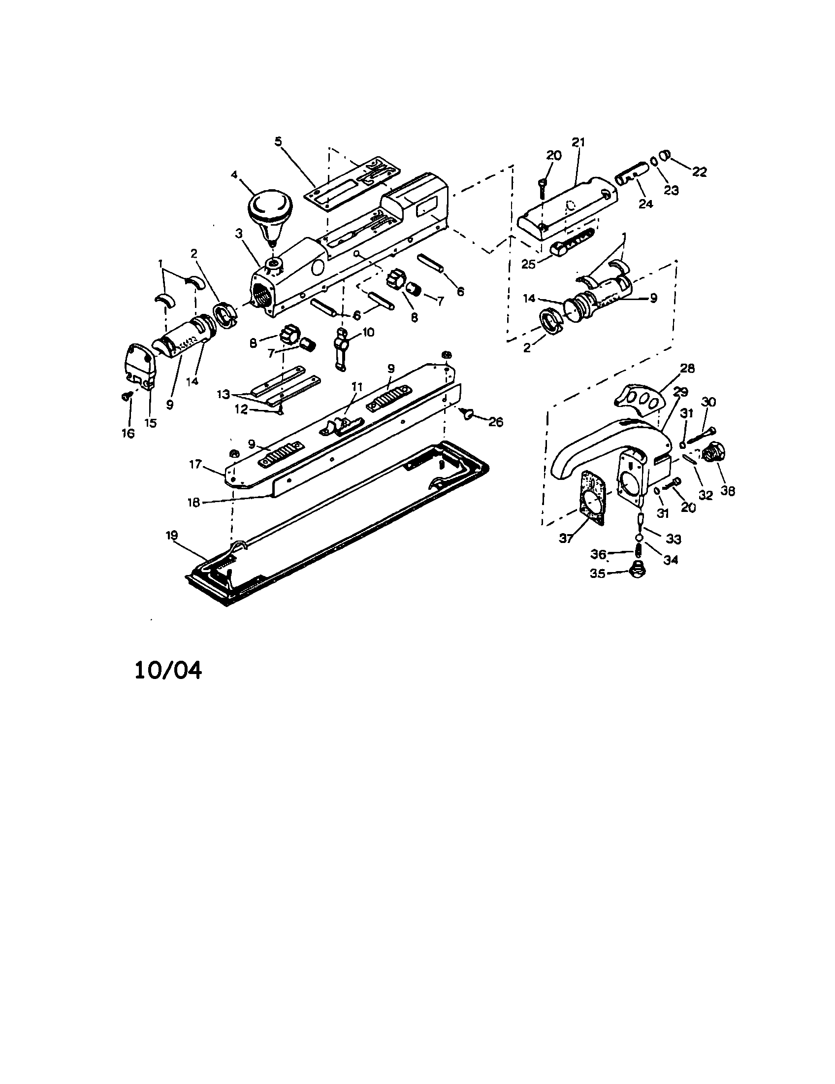 STRAIGHT LINE SANDER  1984-1988