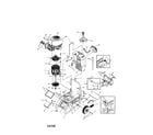 Troybilt 01925 main unit diagram