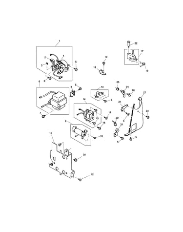Stepping motor (zz) unit