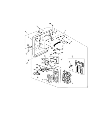 Front panel/slide volume