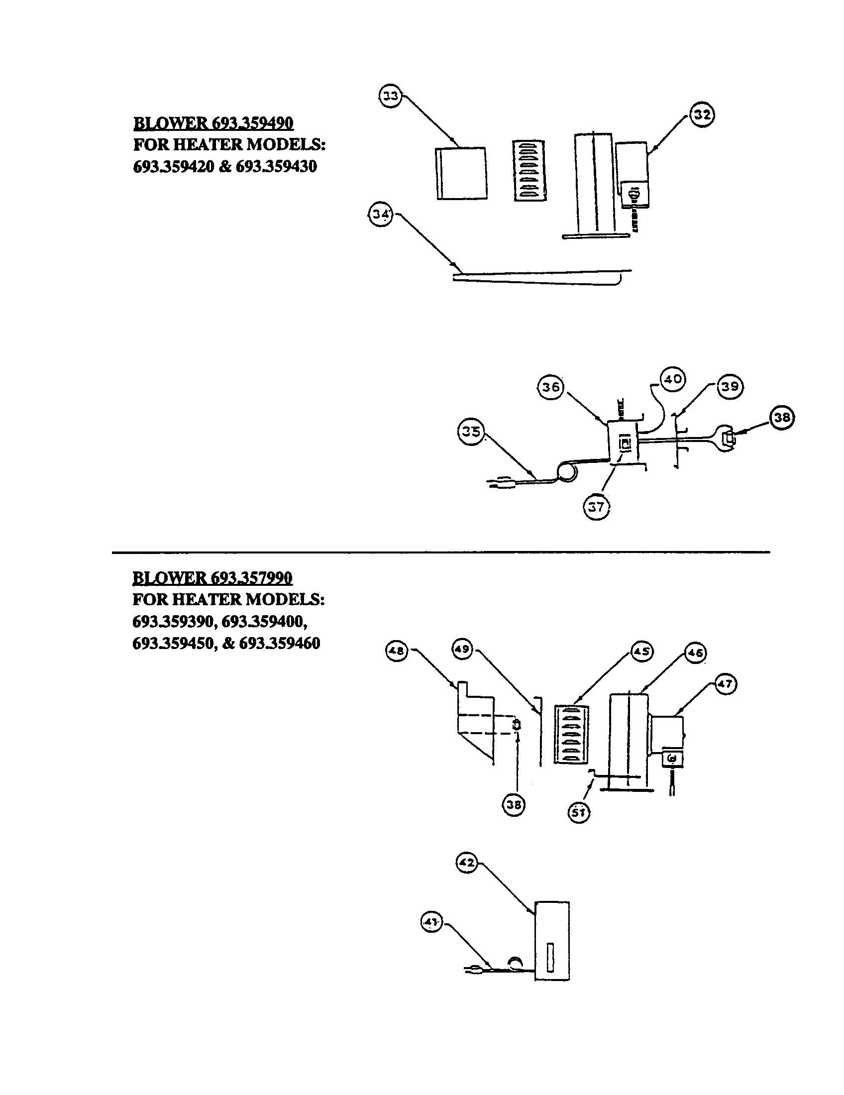 Motor/scroll/switch box body