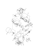 Motor and dust collection