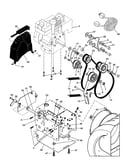 Chassis/engine/pulleys