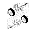 Craftsman 917880020 wheels diagram