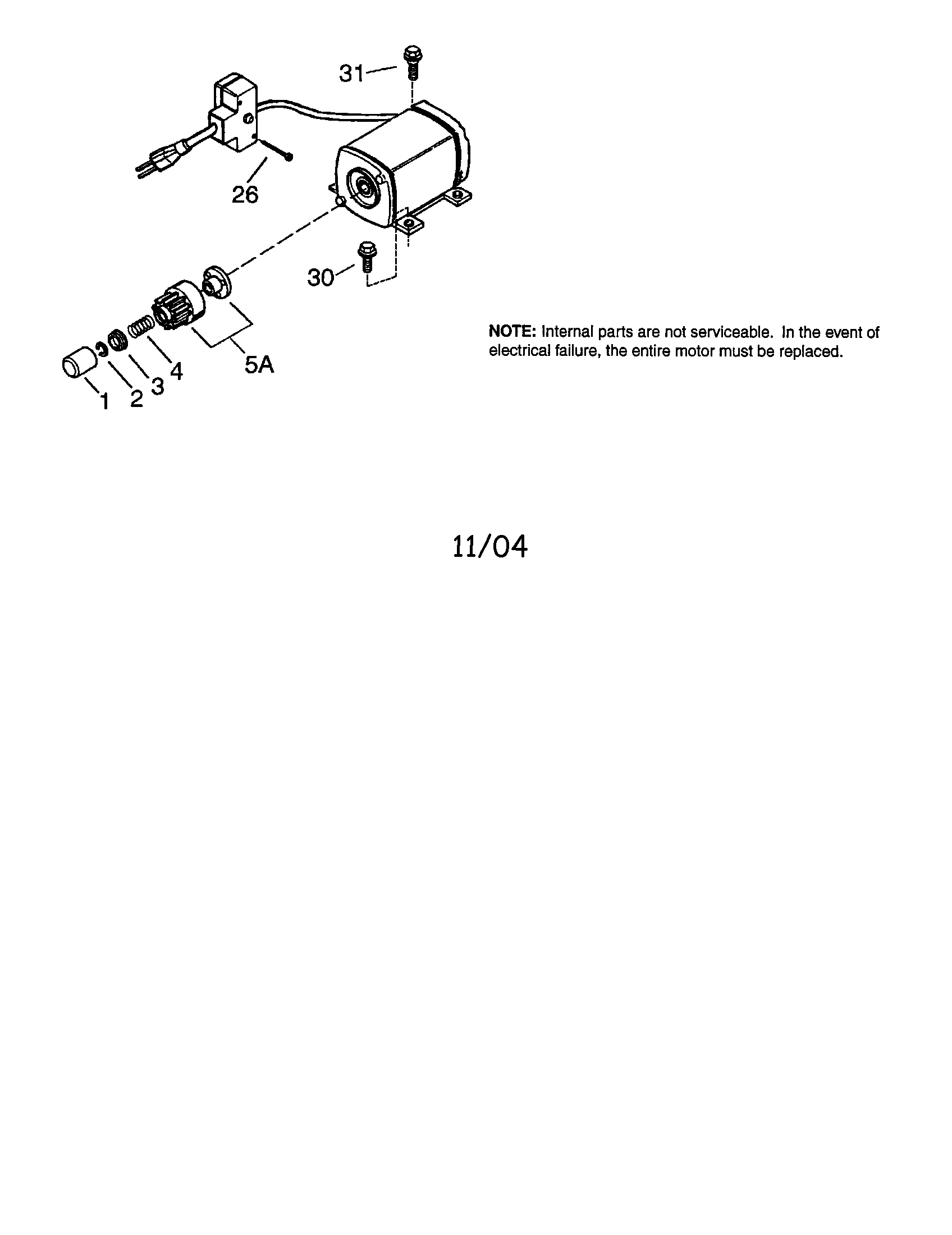 Electric starter