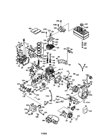 Tecumseh 9hp engine