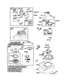 Blower housing/starter-rewind