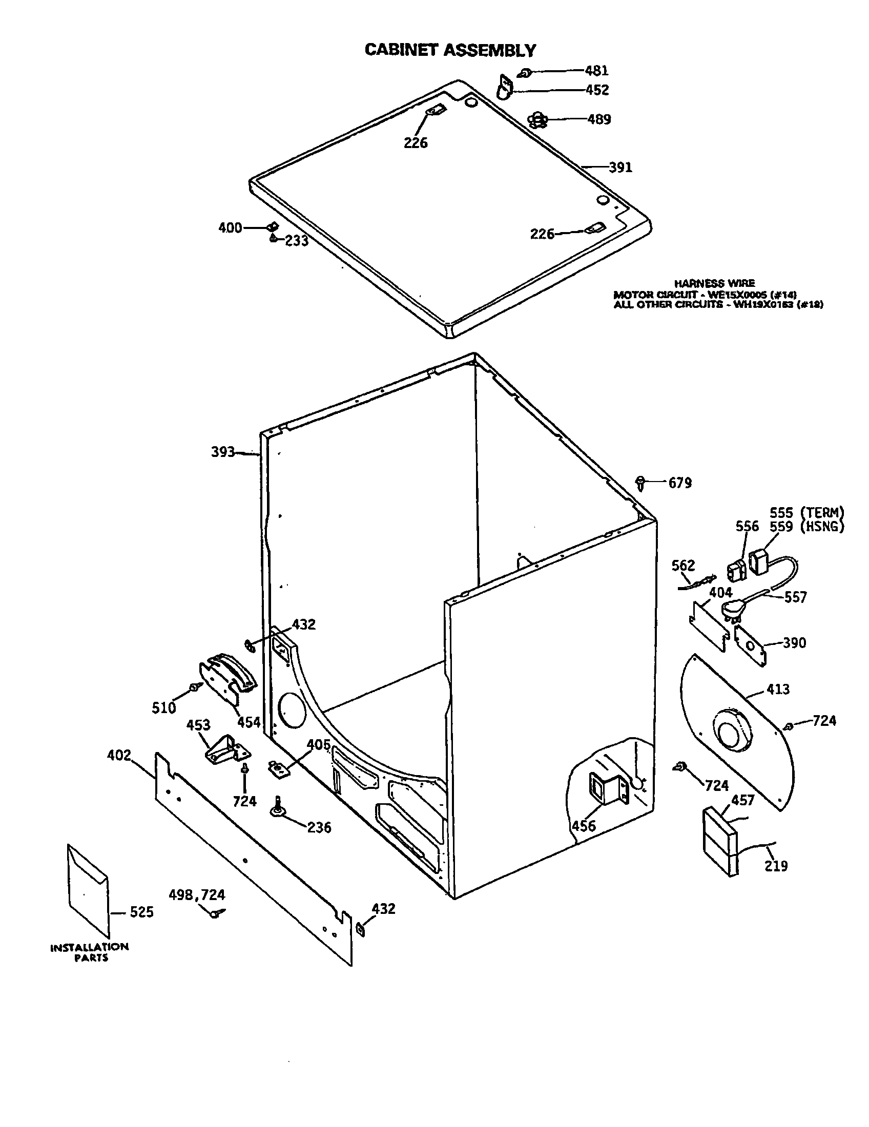 Cabinet assembly