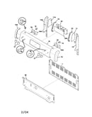 Backguard assembly
