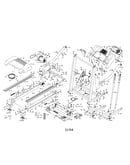 Walking belt/motor/console/hood