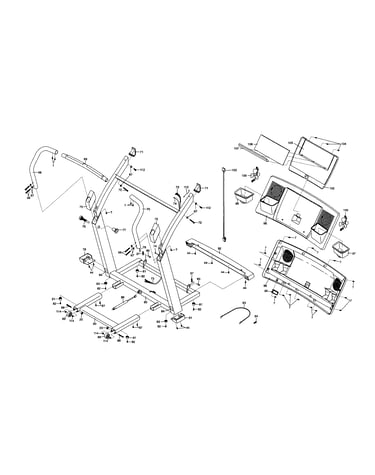 Upright frame/console