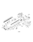 Walking belt/motor/belly pan