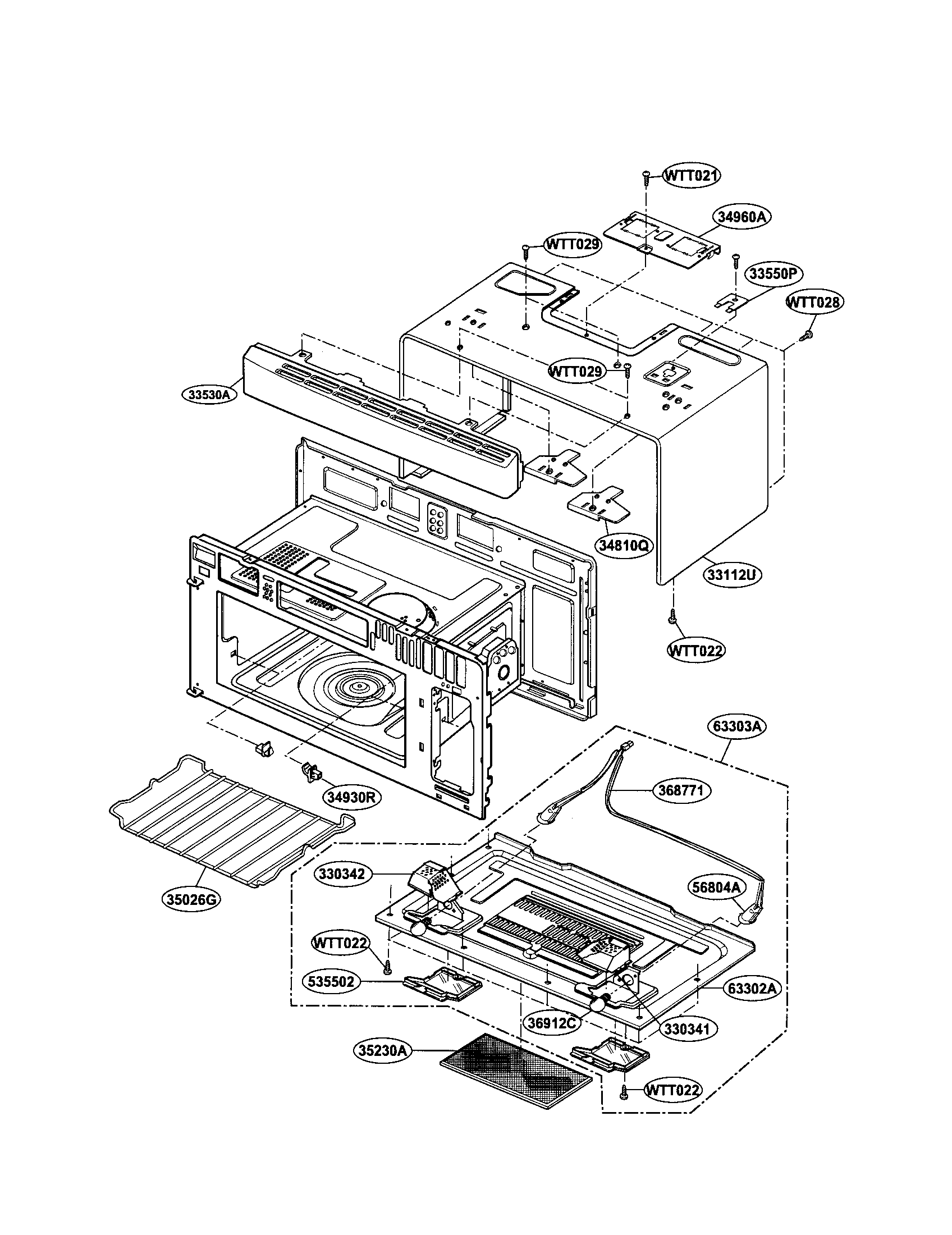 Oven cavity