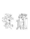 Rear upright/shroud/knee pad