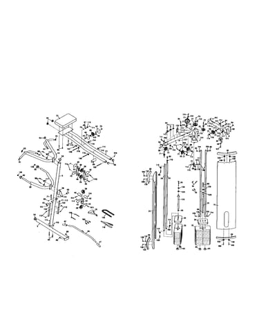 Rear upright/shroud/knee pad