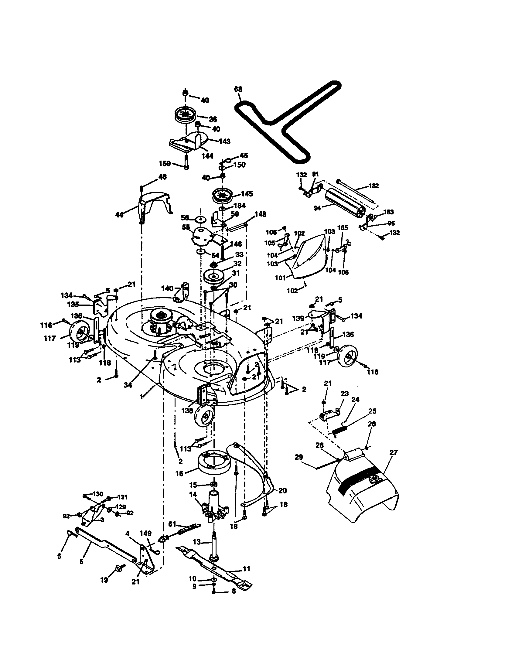 Mower deck