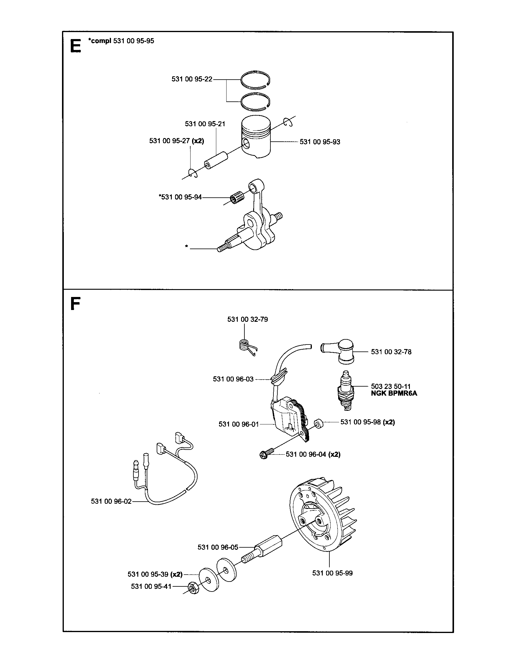 Crankshaft/ignition system