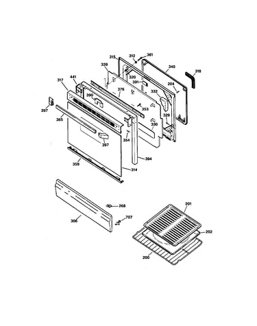 Door assembly