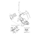 Sears 10827801 seat frame/ bar assembly diagram