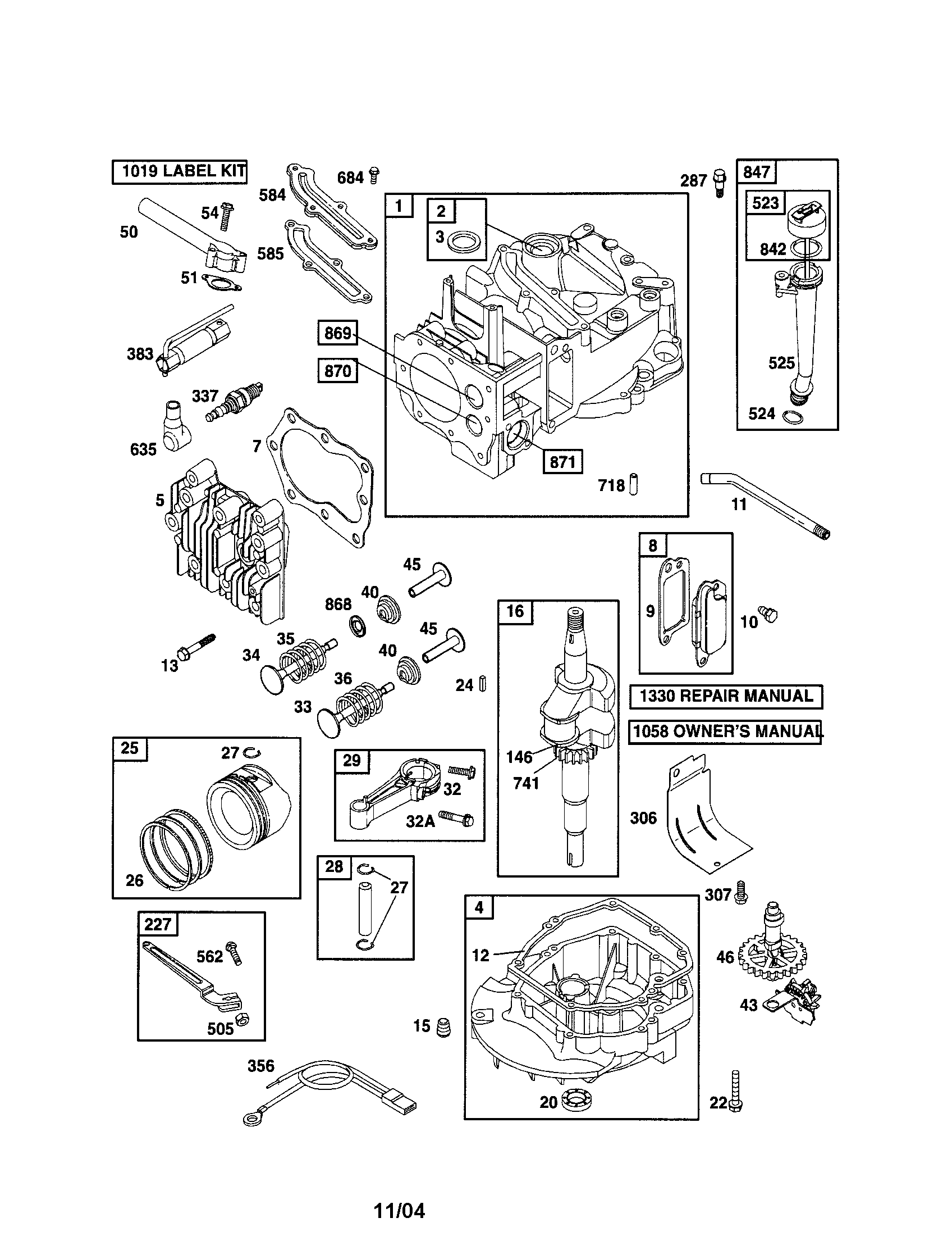 CYLINDER/CRANKSHAFT