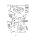 Craftsman 247770990 cylinder/crankshaft diagram