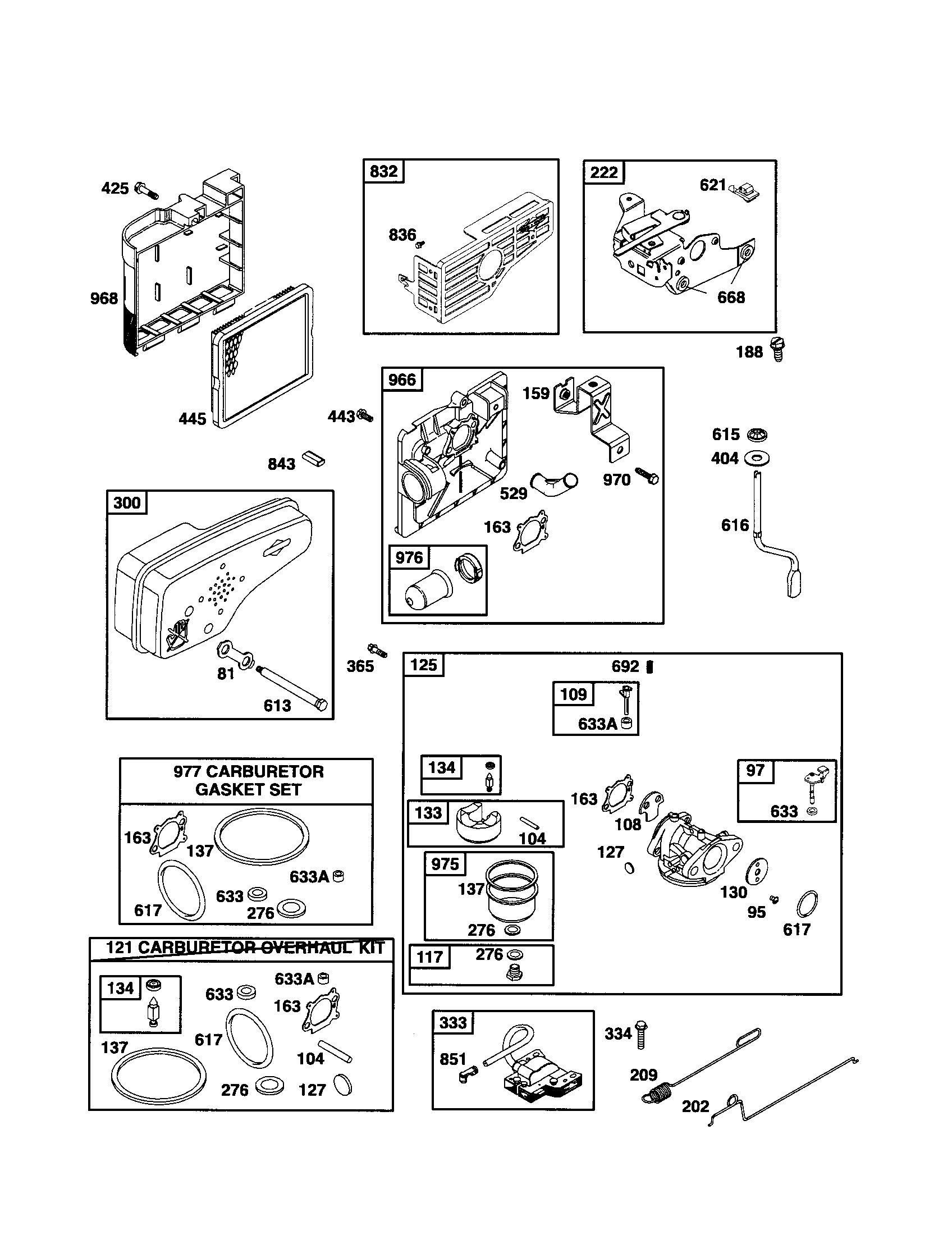 CARBURETOR/MUFFLER
