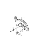 Upper blade guard