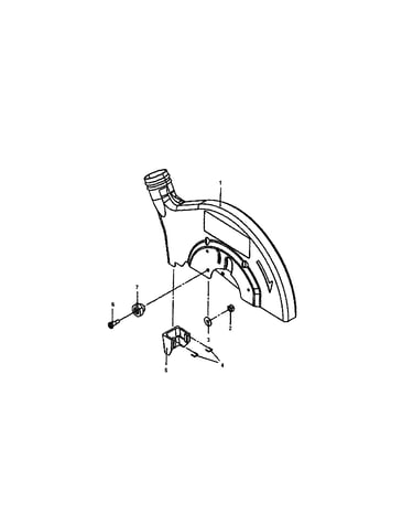 Upper blade guard