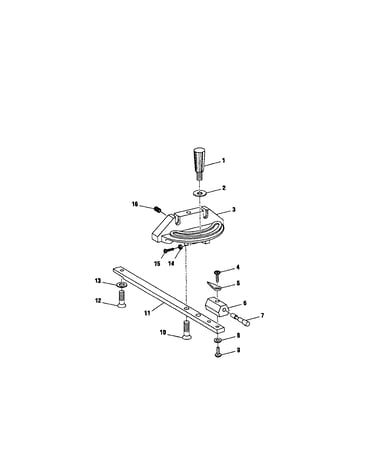 Miter gauge assembly