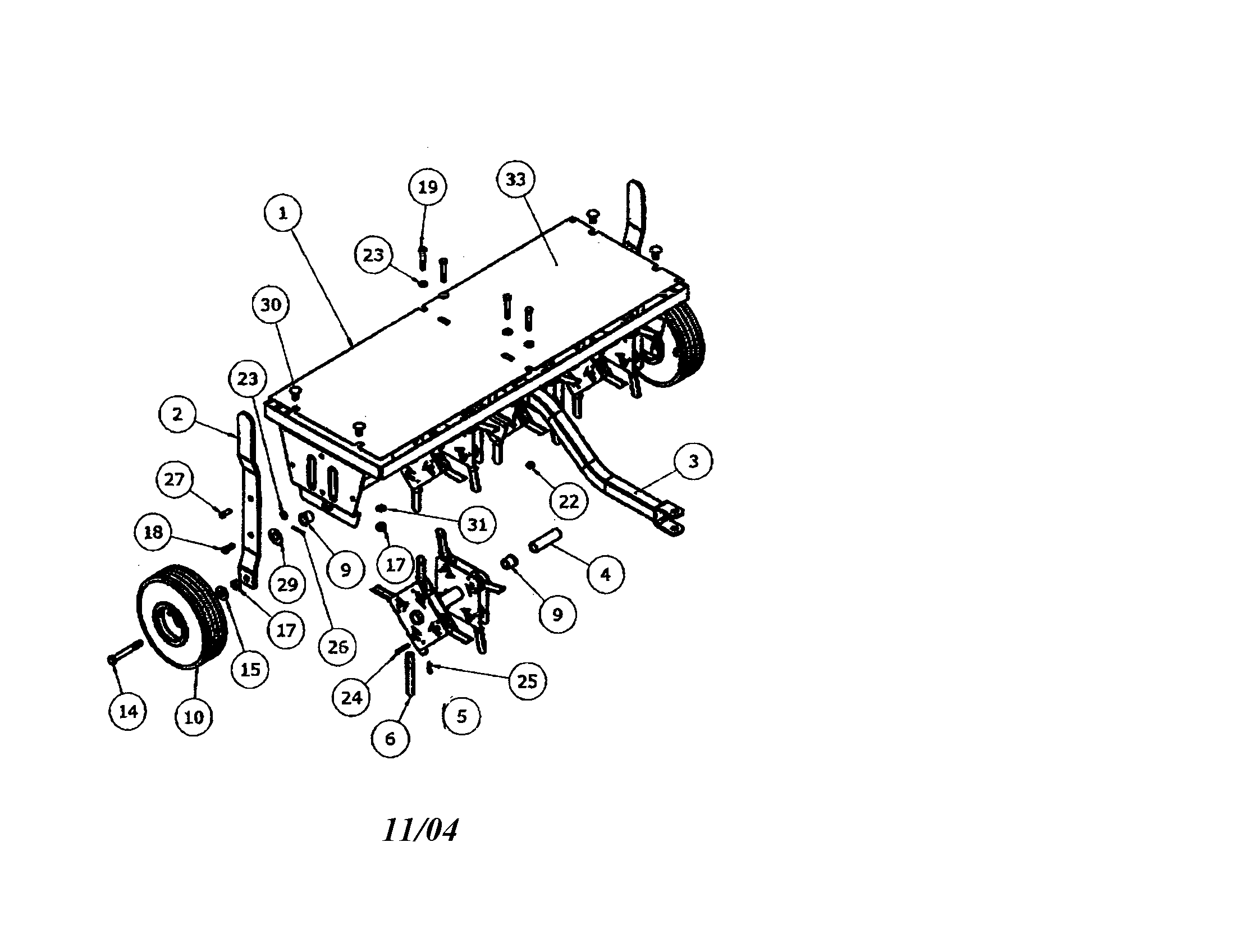 Lawn aerator